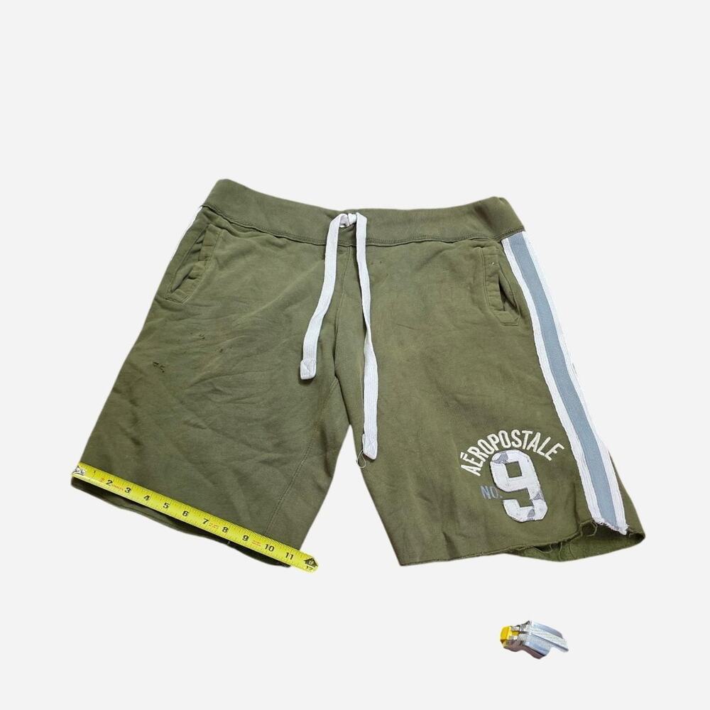 Baggy Y2K Green Aeropostale Gym Shorts (L)